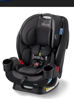 Graco 4Ever extend2fit DLX Car Seat - Black & Gray